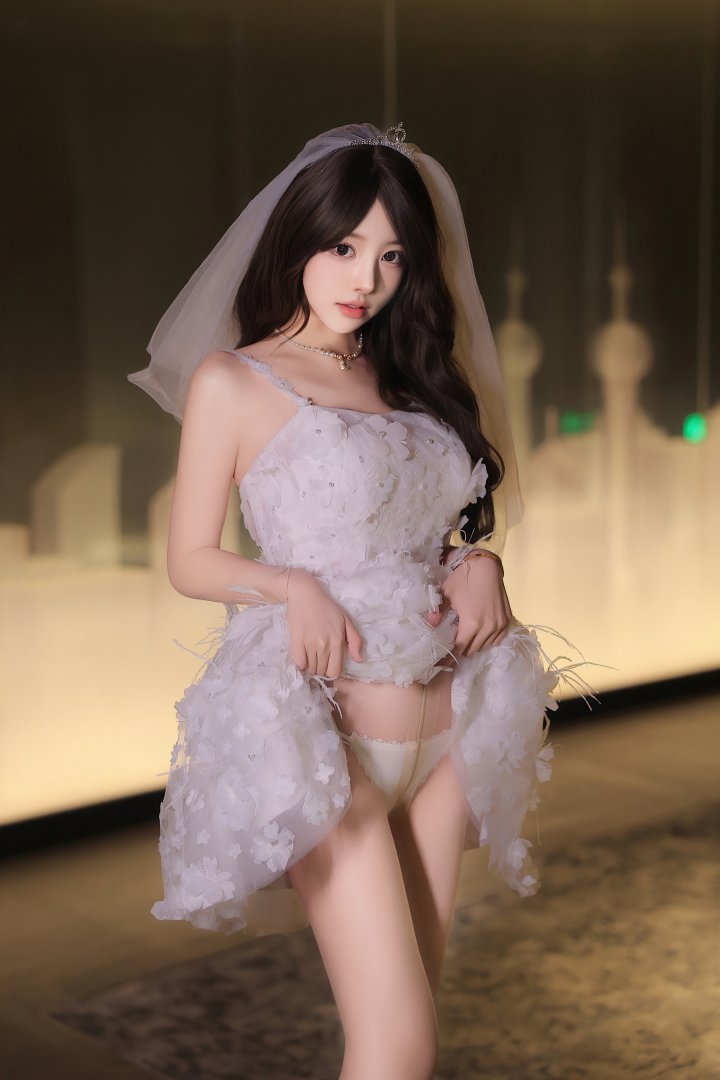桃妖夭剧情写真艺术照粉嫩小新娘春光太诱人